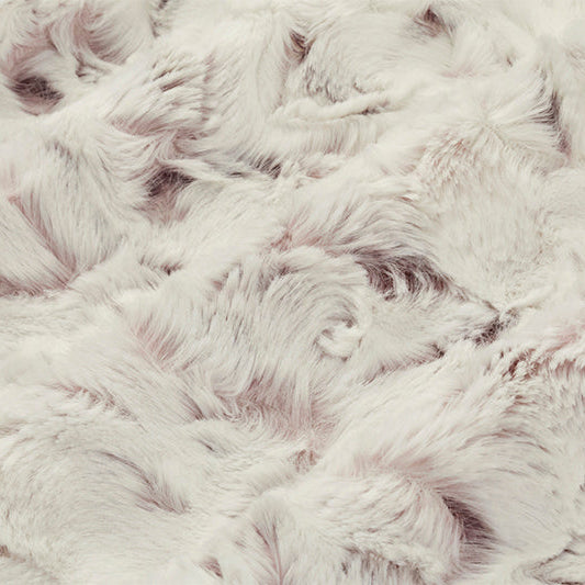 Luxe Cuddle Snowy Owl Elderberry Fabric