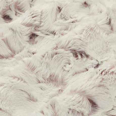 Luxe Cuddle Snowy Owl Elderberry Fabric