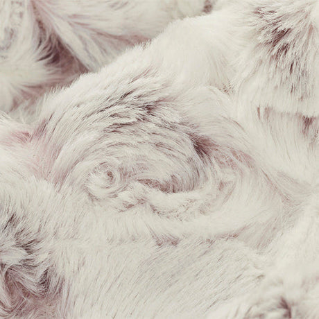 Luxe Cuddle Snowy Owl Elderberry Fabric