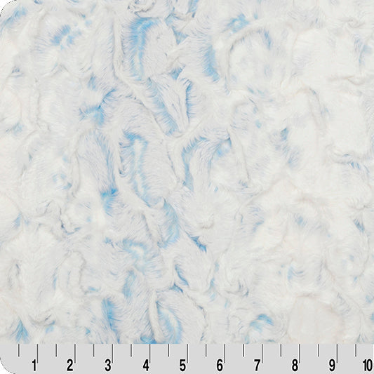 Luxe Cuddle Snowy Owl Sky Fabric
