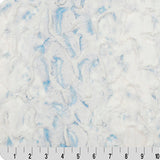 Luxe Cuddle Snowy Owl Sky Fabric