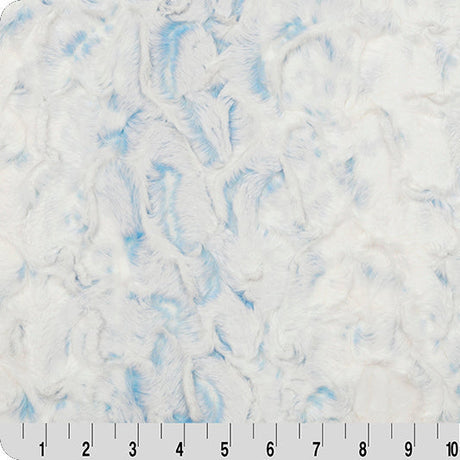 Luxe Cuddle Snowy Owl Sky Fabric