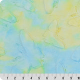 Luxe Cuddle Butterfly Fabric Lemon Fizz 58/60"
