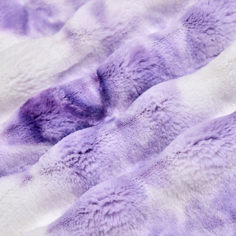 Luxe Cuddle Sorbet Powderpuff Bellflower Fabric