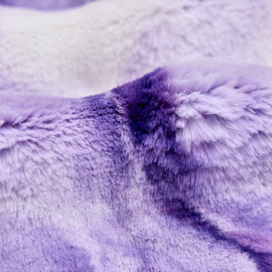 Luxe Cuddle Sorbet Powderpuff Bellflower Fabric
