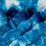 Luxe Cuddle Sorbet Powderpuff Dark Sea Fabric