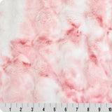 Luxe Cuddle Sorbet Powderpuff Rosewater Fabric
