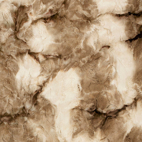 Luxe Cuddle Sorbet Coca Mocha Fabric 58/60"