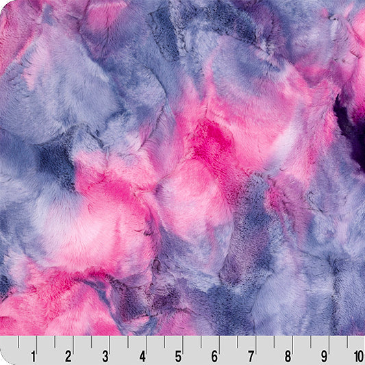 Luxe Cuddle Sorbet Razzle Dazzle Fabric 58/60"