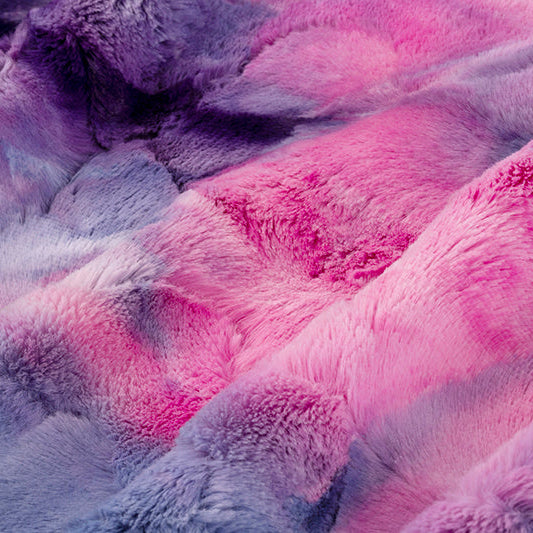 Luxe Cuddle Sorbet Razzle Dazzle Fabric 58/60"