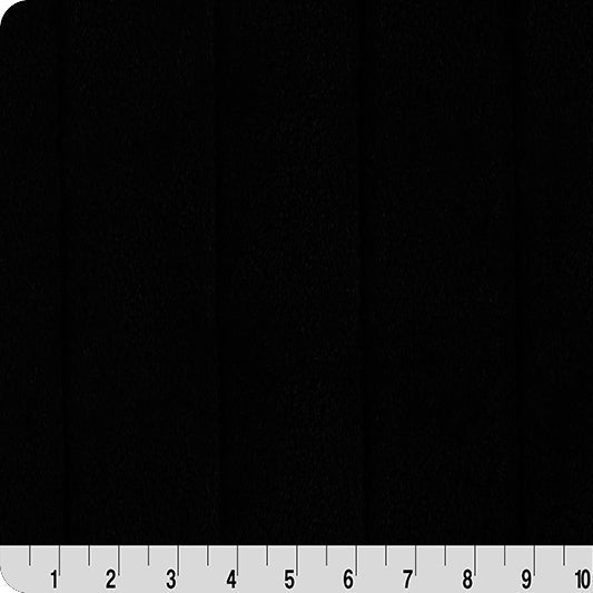 Luxe Cuddle Sydney Black Fabric 58-60"