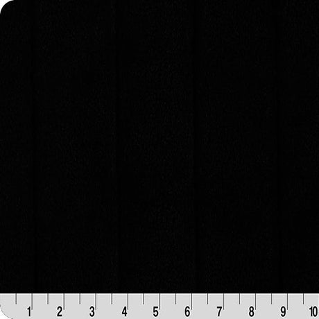 Luxe Cuddle Sydney Black Fabric 58-60"