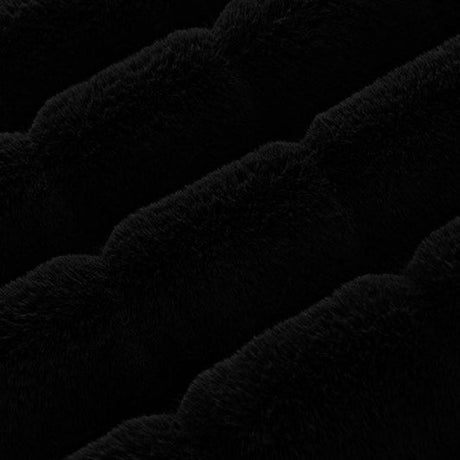 Luxe Cuddle Sydney Black Fabric 58-60"
