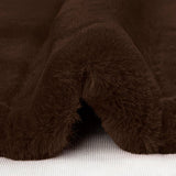 Luxe Cuddle Fabric Sydney Chocolate 58-60"