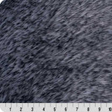 Luxe Cuddle Teddy Smokey Faux Fur Fabric 58/60"