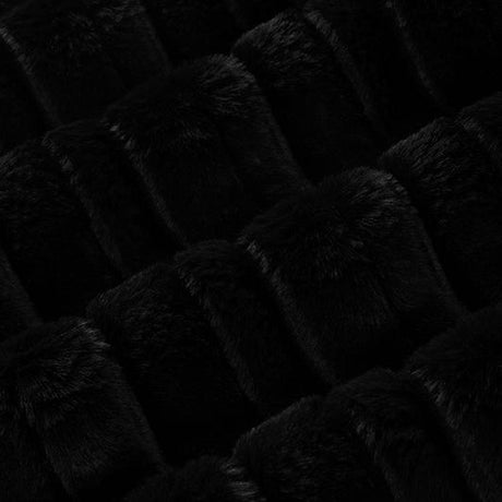 Luxe Cuddle Vienna Black Minky Fabric 58-60"
