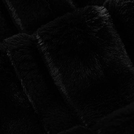 Luxe Cuddle Vienna Black Minky Fabric 58-60"
