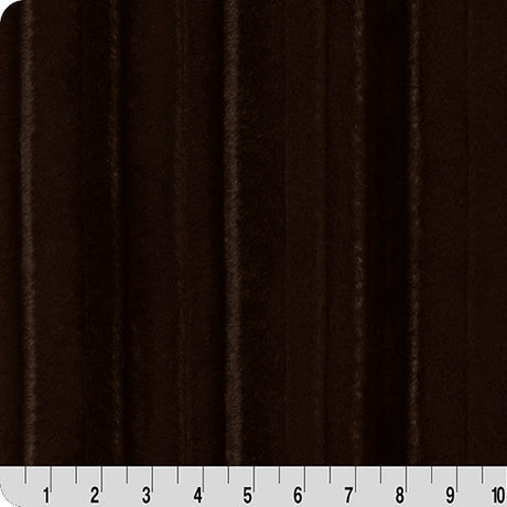 Luxe Cuddle Vienna Espresso Fabric 58-60"
