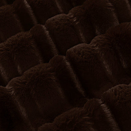 Luxe Cuddle Vienna Espresso Fabric 58-60"