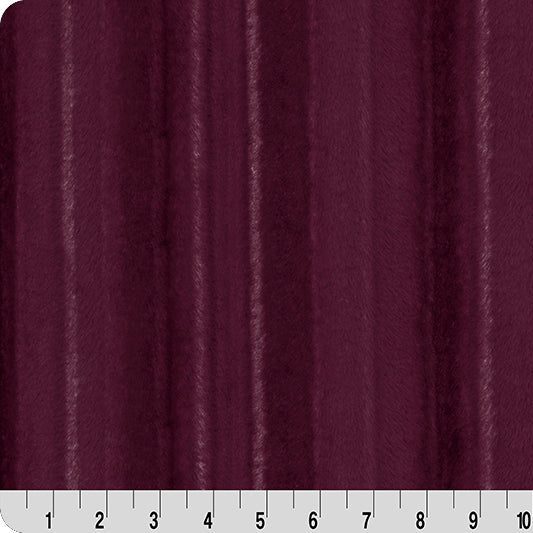 Luxe Cuddle Vienna Plumwine Minky Fabric 58-60"