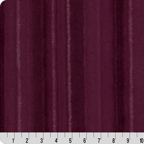 Luxe Cuddle Vienna Plumwine Minky Fabric 58-60"