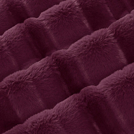 Luxe Cuddle Vienna Plumwine Minky Fabric 58-60"