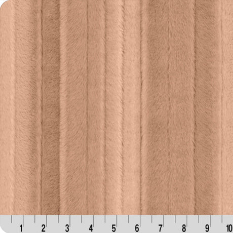 Luxe Cuddle Vienna Simply Taupe Fabric 58-60" per Yard
