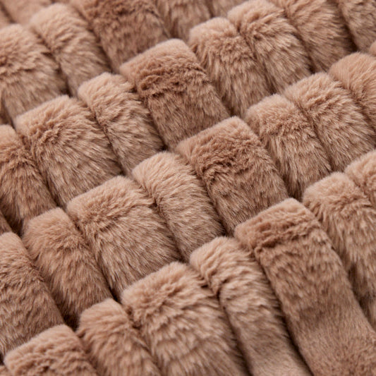 Luxe Cuddle Vienna Simply Taupe Fabric 58-60" per Yard