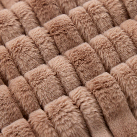 Luxe Cuddle Vienna Simply Taupe Fabric 58-60" per Yard
