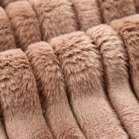 Luxe Cuddle Vienna Simply Taupe Fabric 58-60" per Yard