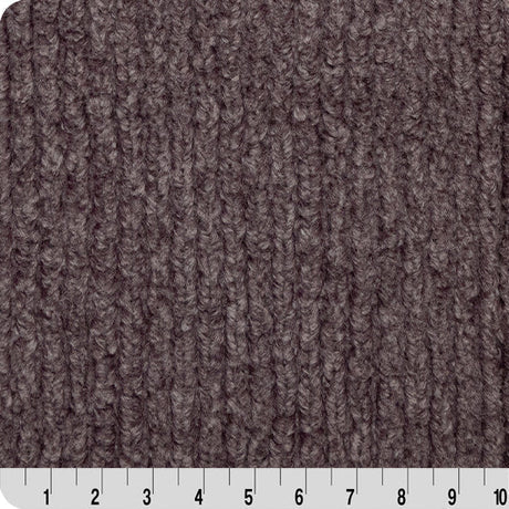 Luxe Cuddle Weave Black Cherry Fabric
