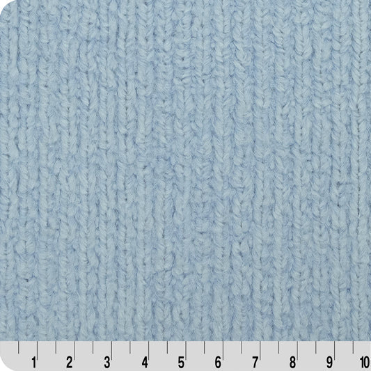 Luxe Cuddle Weave Blue Fabric 58-60"