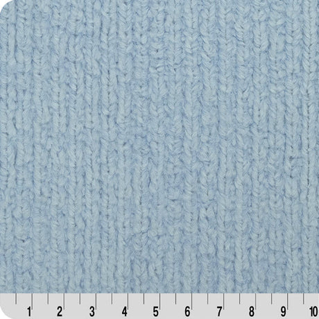 Luxe Cuddle Weave Blue Fabric 58-60"