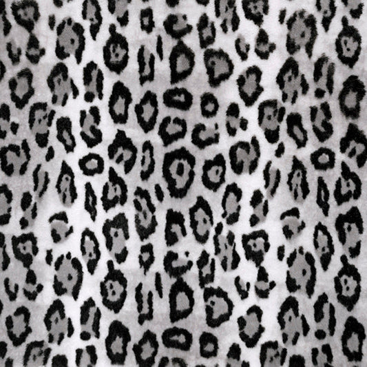 Luxe Cuddle Jaguar Print Fabric Alloy 58/60"