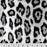 Luxe Cuddle Jaguar Print Fabric Alloy 58/60"
