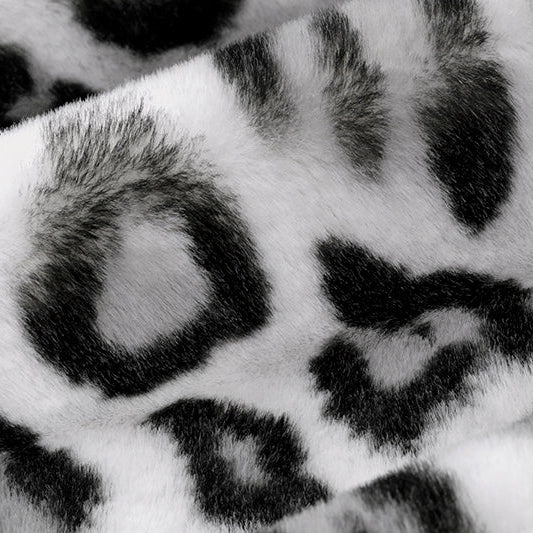 Luxe Cuddle Jaguar Print Fabric Alloy 58/60"