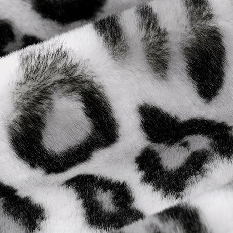 Luxe Cuddle Jaguar Print Fabric Alloy 58/60"