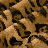 Cognac Luxe Cuddle Wild Jag Fabric