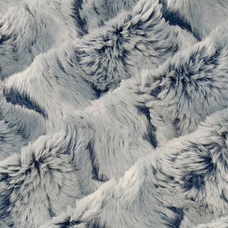 Luxe Cuddle Wild Rabbit Fabric Icy Morn 58/60