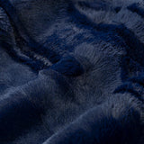 Polyester Minky Plush Fabric Luxe Cuddle Willow Ink 58-60"