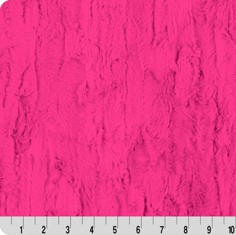 Luxe Cuddle Willow Think Pink Minky Fabric