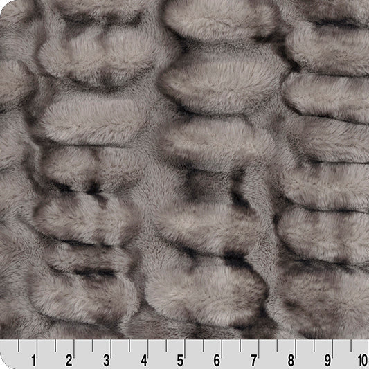 Graphite Luxe Cuddle Milan Enzo Fabric
