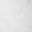 Luxury Suede PFP Polyester Spandex Fabric - White Solid, 58/60" Width (1 Yard)