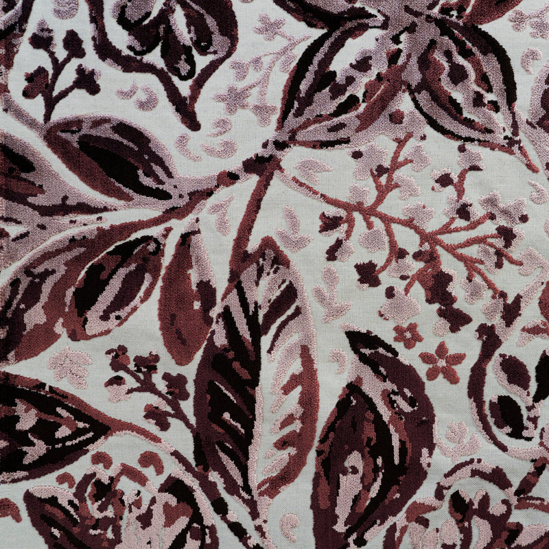 Rayon Cut Velvet Upholstery Fabric Lyanna Floral