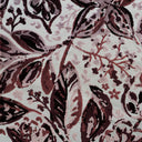 Rayon Cut Velvet Upholstery Fabric Lyanna Floral