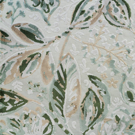 Rayon Cut Velvet Upholstery Fabric Lyanna Floral