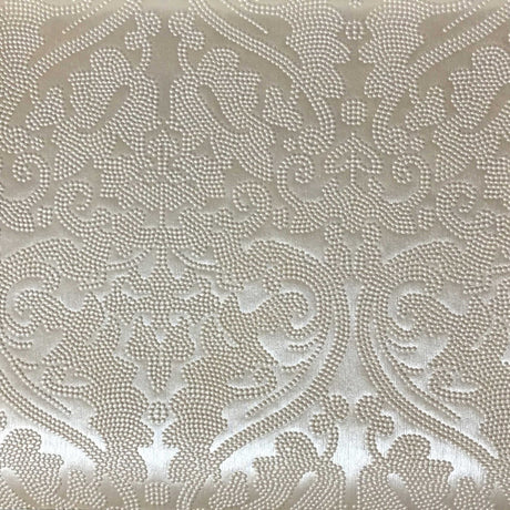 Vinyl Upholstery Fabric Parisian Embossed Damask