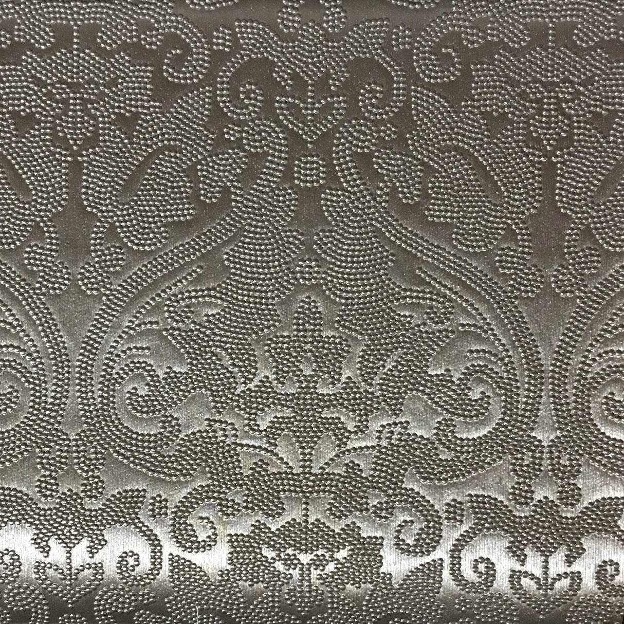 Vinyl Upholstery Fabric Parisian Embossed Damask
