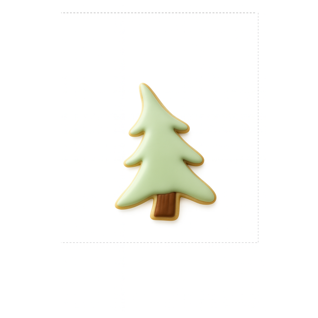 Mini Pine Tree Primitive Cookie Cutter 2 in M109