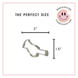 Mini Cardinal Cookie Cutter 2 in M10